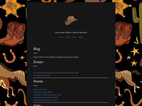 blog screenshot