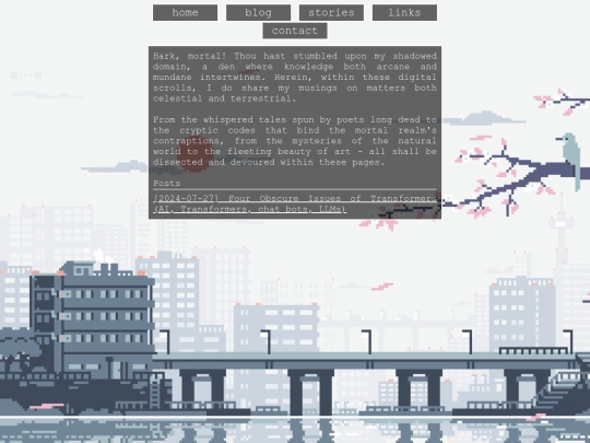 blog screenshot