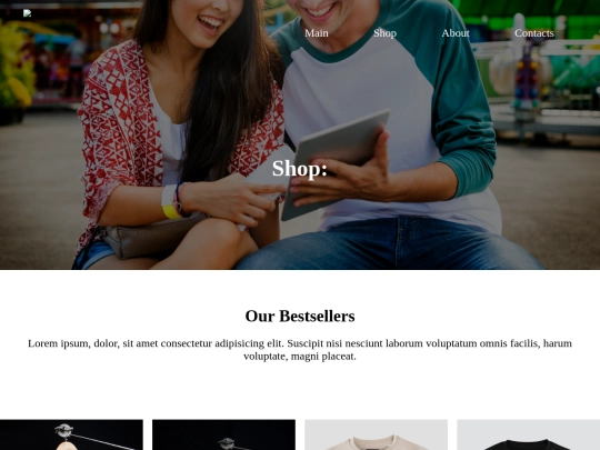 online-shop/shop screenshot