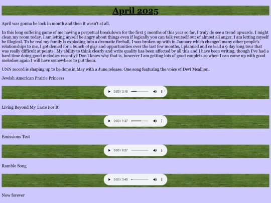 april screenshot