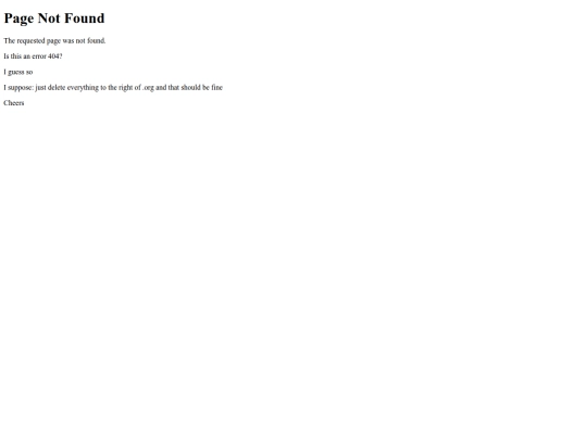 not_found screenshot