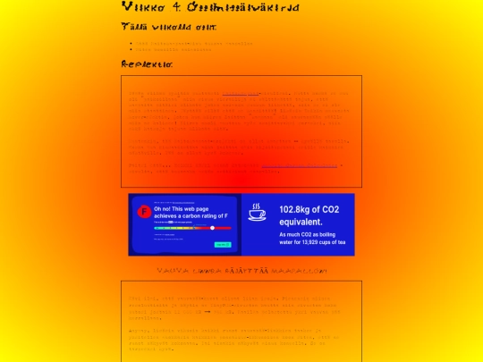 oppimispaivakirja/viikko4 screenshot