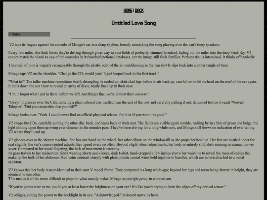 txt/lovesong screenshot