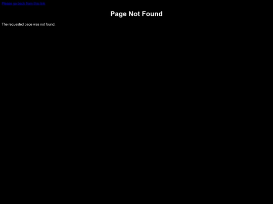 not_found screenshot
