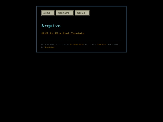 archive screenshot