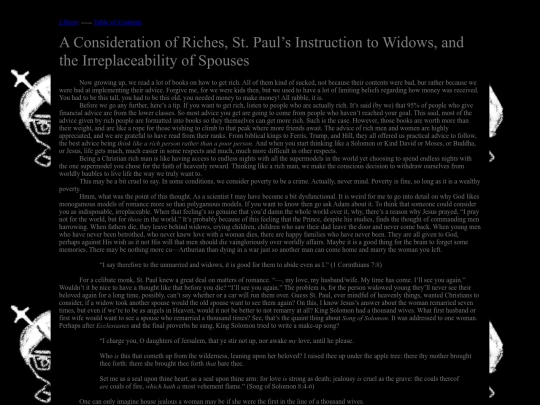 Fireplace-Dialogues/Instruction-To-Widows screenshot