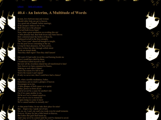 Poetry-Pages/40-4 screenshot