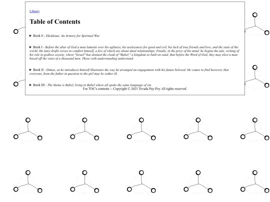 Poetry-Pages/TOC screenshot