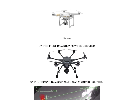 drones screenshot