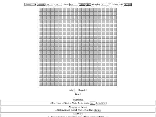 minesweeper screenshot