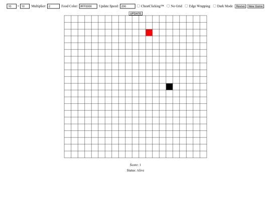 snake screenshot