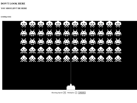 spaceinvaders screenshot