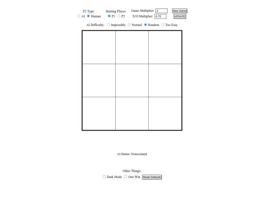 tictactoe screenshot
