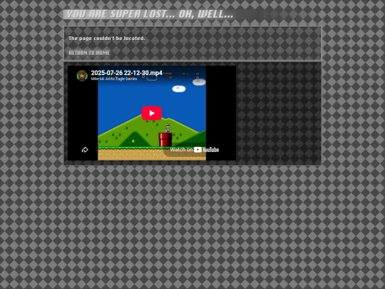 not_found screenshot