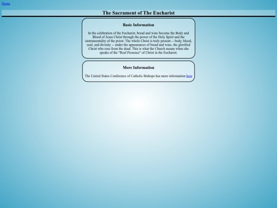 church-info/eucharist screenshot