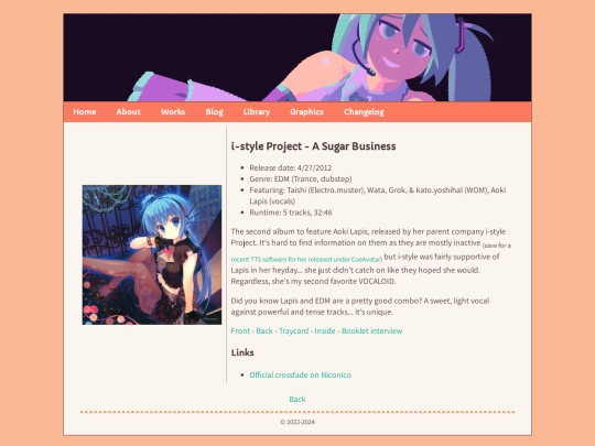 music/istyle-asugarbusiness screenshot