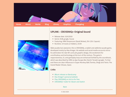 music/krieger-crossniq screenshot