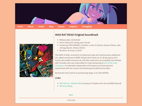 music/nis-mrd-vol1 screenshot