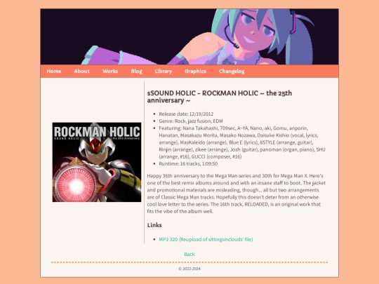 music/soundholic-rockman screenshot