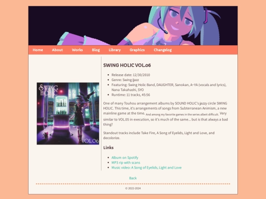 music/swingholic-vol6 screenshot