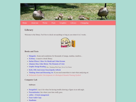 tests/library2 screenshot