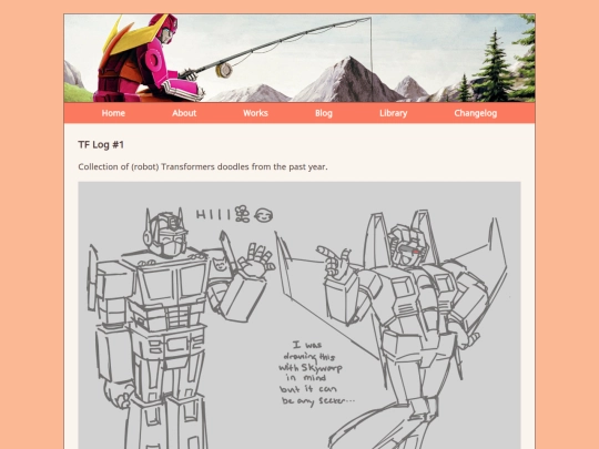 works/transformers/artlog-log1 screenshot