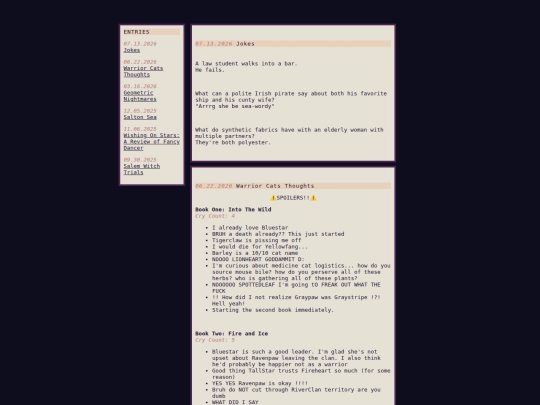 blog0/blog screenshot