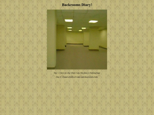 Backrooms screenshot