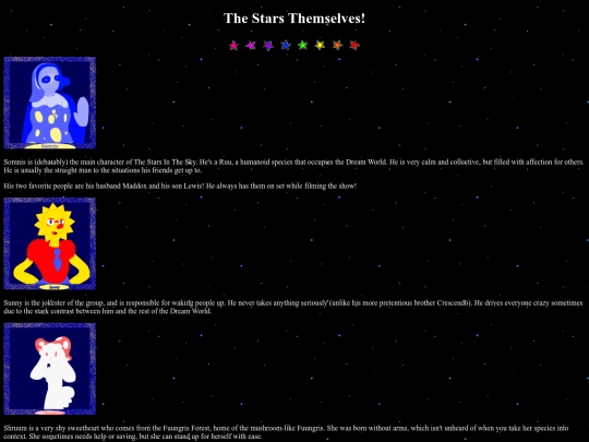 StarBios screenshot