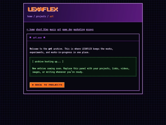 art screenshot