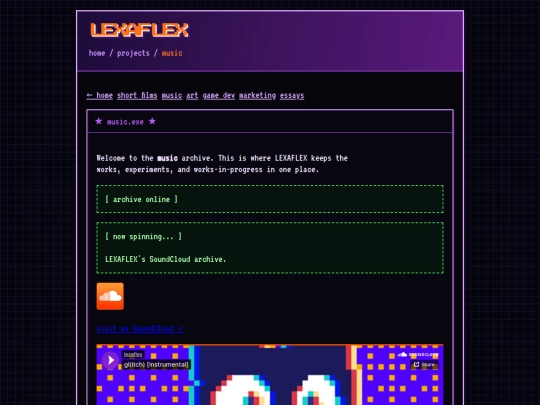 music screenshot