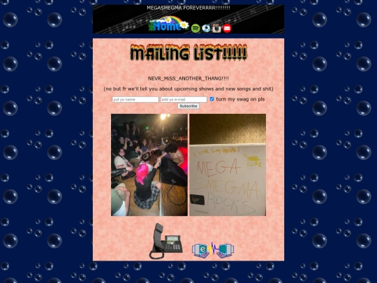 mailing screenshot