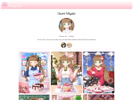 PAGES/UZUMI/profile screenshot