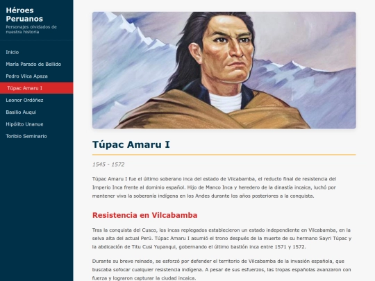 heroes/tupac-amaru screenshot
