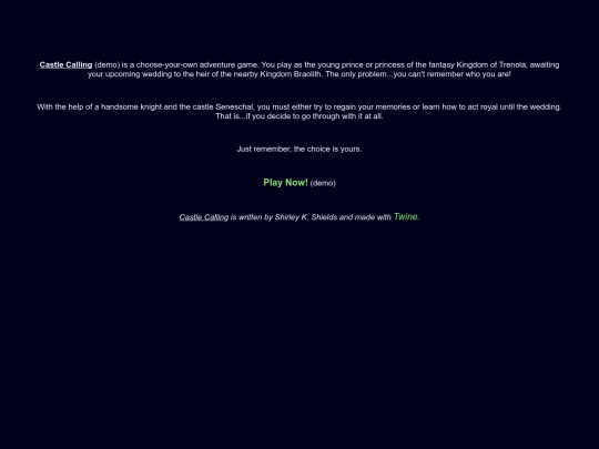 castlecallinginfo screenshot