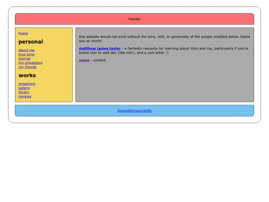 credits screenshot