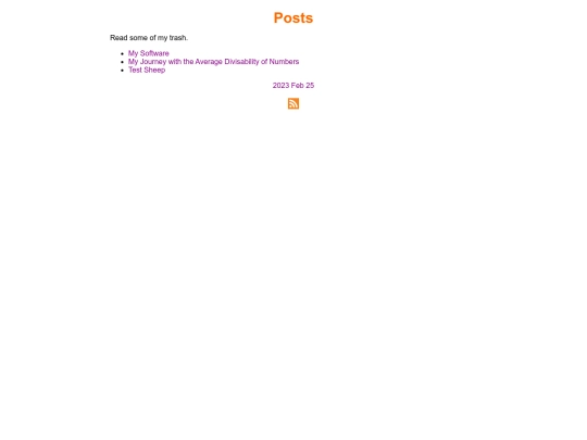 posts screenshot
