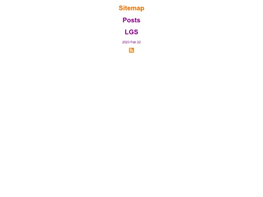 sitemap screenshot