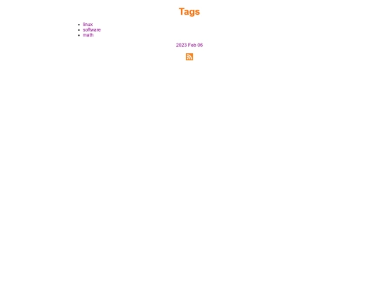 tags screenshot