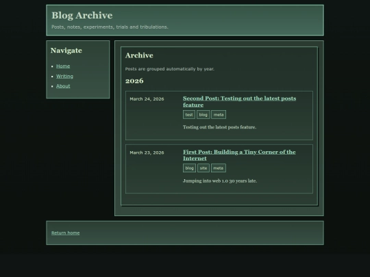 blog screenshot