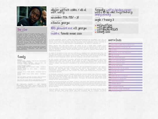 biography screenshot