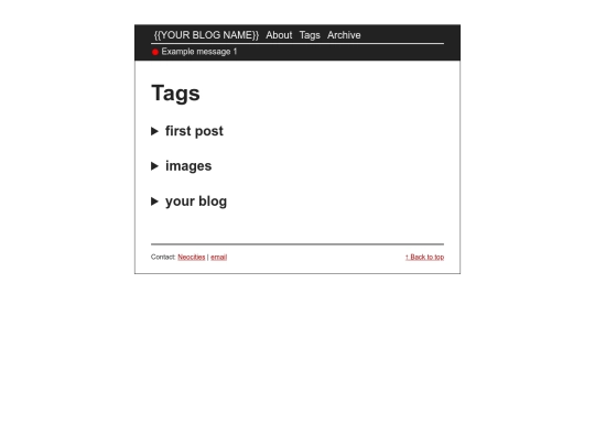 tags screenshot