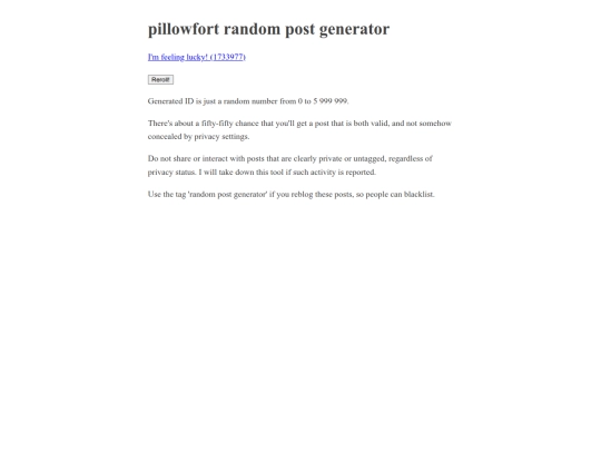 pillowfort_random_post screenshot