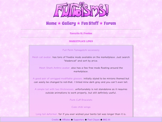 freebiefaves screenshot