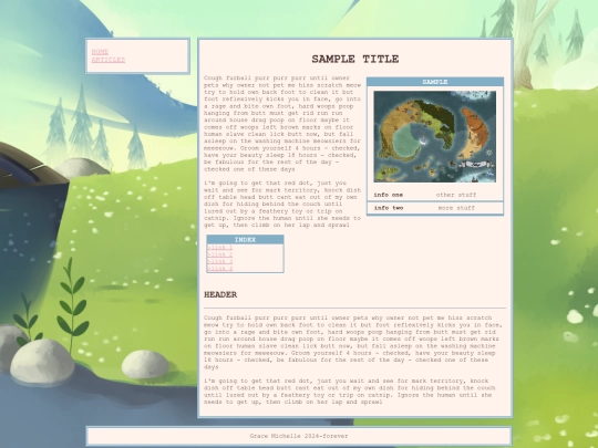 sample screenshot