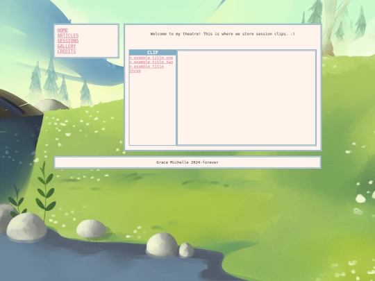 theatre screenshot