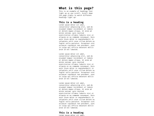 code-examples/scroll-headings screenshot