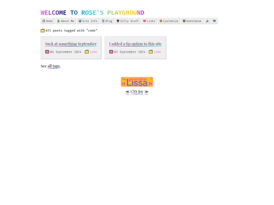 tags/code screenshot