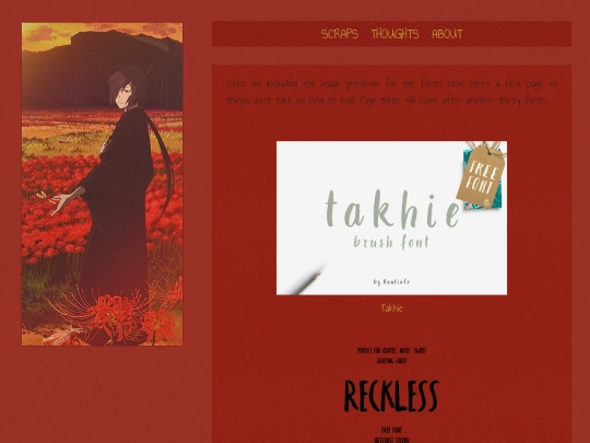 Scraps/Fonts2 screenshot