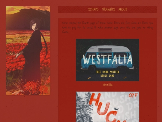 Scraps/Fonts4 screenshot